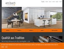 Tablet Screenshot of ambach.net